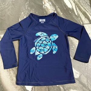 Vilebrequin kids turtle swim shirt rash guard